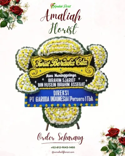Papan Bunga Duka di Botoputih