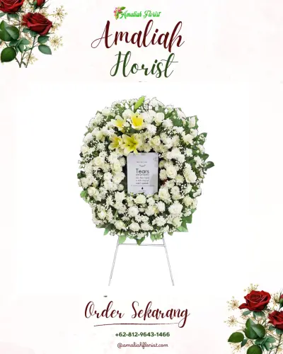 Krans Bunga Duka Cita di Botoputih